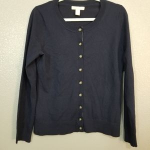 Banana Republic Extra Fine Marino Wool Cardigan